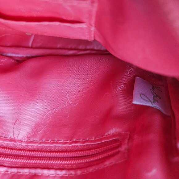 Vera Bradley Confetti Stripe Pebbled PVC Crossbody Handbag - Picture 12 of 13